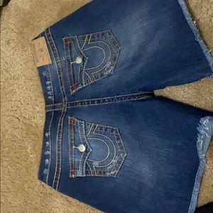 True religion shorts